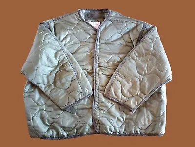 New Military Issue M-65 Field Jacket Liner Quilted Coat Liner Xxx Large U.s Made • $40