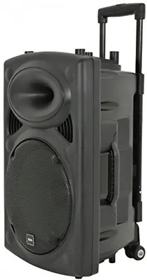 Portable HQ Sound PA System With 2x Wireless Microphones And SD USB Media Player • £239.99