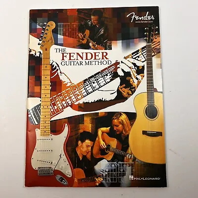 The Fender Guitar Method Acoustic Electric Beginner Lessons Hal Leonard • $10.26