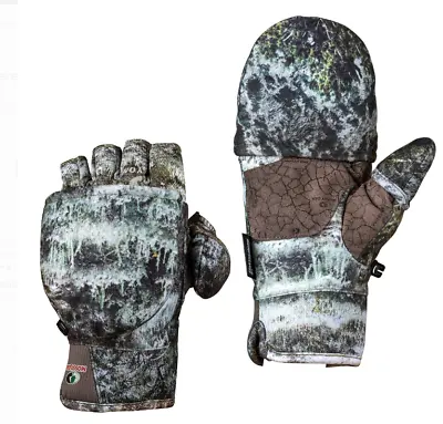 Men's L/XL 3M Pop Top Mossy Oak Mountain Country Glomitts Insulated Gloves Camo • $24