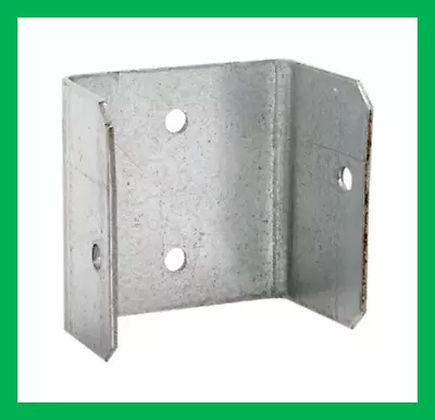 £4.28 • Buy Fence Panel Clip 44mm & 50mm Trellis Brackets Secure Galvanised *VARIOUS PACKS*