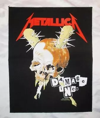 Metallica Damage Inc Large Back Patch Heavy Metal • $14.36
