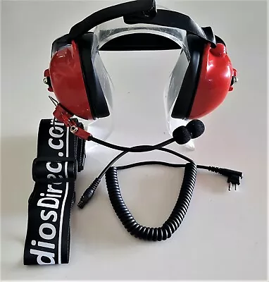 $139.99 • Buy Racing Headset Pro 50 X Red Motorola Cord Free Belt