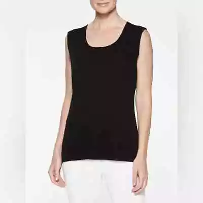 MISOOK Classic Knit Black Tank Top Size 0X • $55