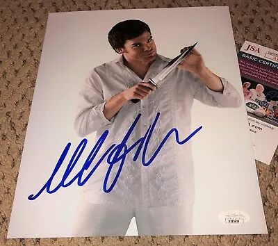 Michael C Hall Signed 🩸 8x10 Photo 🩸jsa 🩸 Autograph 🔪 Dexter Morgan 🔪 • $135.99