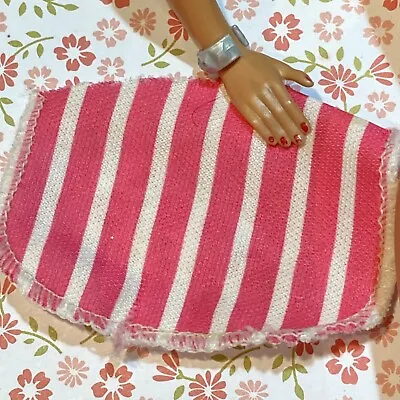 Vintage Heart Family Barbie Wash Cloth/Hand Towel ~ Free Ship In USA 🌸 • $4.49