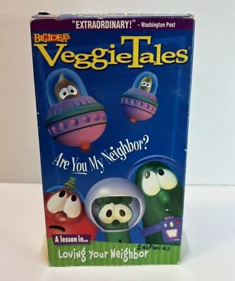 VeggieTales - Are You My Neighbor (VHS 1998) • $6