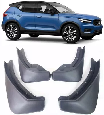 Genuine Front & Rear Splash Guards Mud Flaps Fender FOR 2018-2023 Volvo XC40 • $40.99