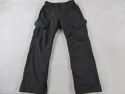 Gerry Pants Mens Medium Black Snow Snowboarding Ski Insulated Rain Fleece Lined • $29.99