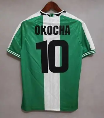 £26.39 • Buy Nigeria Home Football 1994 Away And 1996 Home Retro Shirt OKOCHA #10