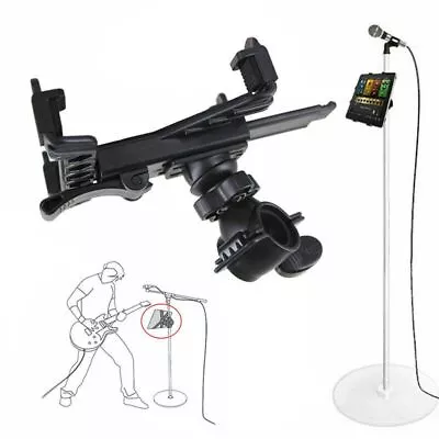 Mount Music Stand Clamp For IPad Handlebar Tablet Holder  Tablet • £10.14