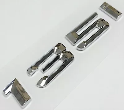 $13.99 • Buy CHROME 135i FIT BMW 135 REAR TRUNK NAMEPLATE EMBLEM BADGE NUMBERS DECAL NAME