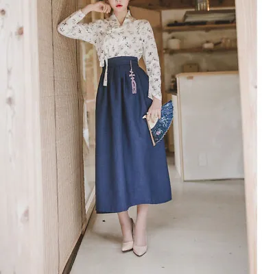 Women Hanbok Set Korean Modernized Traditional Costume Hanbok Set Kim Sejung. • $70