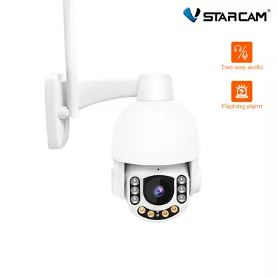 VStarcam CS65-X5 1080P HD 2MP Outdoor WiFi Camera IP Cam H.264+ IP66 Waterproof • $114.99