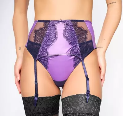 Ann Summers Size XS The Siren Waspie New & Tags Suspender Belt XSmall 4 6 RRP£20 • £5