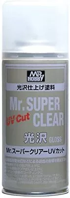 Mr. Hobby B522 Mr. Super Clear UV Cut Gloss Top Coat Spray Paint 170ml - US • $36.42