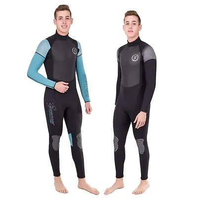 Pre-owned Seavenger Men’s 3mm Neoprene Wetsuit With Rubberized Front Panel BK.TL • $19.99