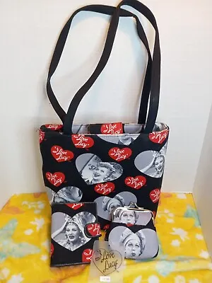 I Love Lucy Purse With Wallet And Coin Purse New • $64.99