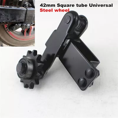 Steel Motorcycle ATV Scooter Adjuster Chain Tensioner Tool Roller Square Fork • $40.84