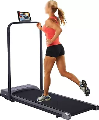 LED Foldable Treadmill Walking Running Machine Home Office Under Desk W/ Remote • £83.09