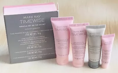 New In Box Mary Kay Timewise Miracle Set 3D Go Set Normal / Dry ~ Exp ~ Travel • $23.50