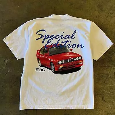 BMW E30 M3 Special Edition 1980s Red Car T-Shirt • $22.99