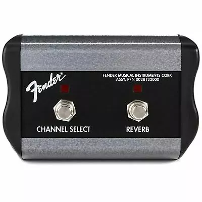 Fender 2-Button Channel/Reverb Footswitch With 1/4  Jack 099-4056-000 • $49.95