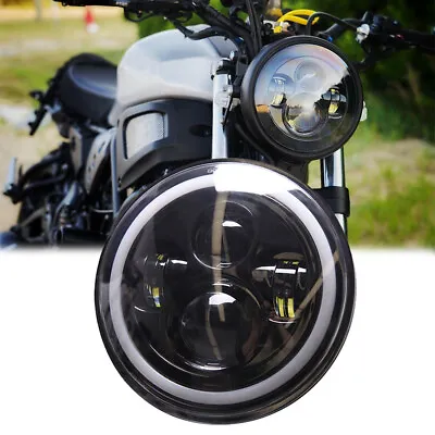 $59.11 • Buy 7  Motorcycle LED Projector Headlight Headlamp For Yamaha XSR900 V Star 1100 650