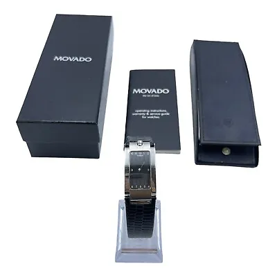 Men's Movado Elliptica Watch. 84 D5 1481 . Stainless Steel • $295