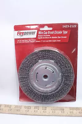 Firepower Crimped Wire Wheel Brush 6  1423-2122 • $14.24