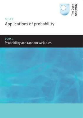 Applications Of Probability: Probab... Open University • £6.52