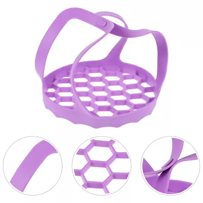 Bakeware Sling Lifter Egg Poacher Sling Vegetable Steamer Egg Cooker Rack • $13.96