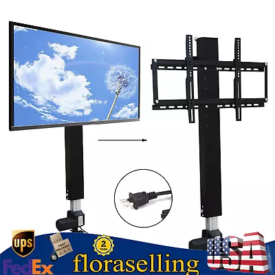 Motorized TV Lift Mount Bracket For 26 -57  TV 700mm Stroke W/ Remote Controller • $113.06