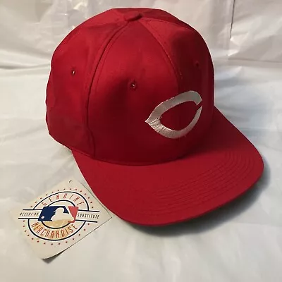 Vintage New Era Cincinnati Reds Cap MLB SnapBack Hat • $30