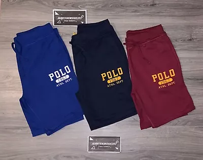 POLO RALPH LAUREN Men's POLO 1967 ATHL. DEPT. Graphic Fleece Sweat Shorts NWOT • $44.97