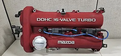 2004-2005 Mazda MX-5 Miata MazdaSpeed 1.8L Turbo Valve Cover Wrinkle Red • $495