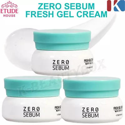 ETUDE HOUSE Zero Sebum Fresh Gel Cream Oil Free Moisturising Cream Watery Cream • $9.86