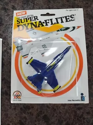 Zee Toys Super Dyna Flites F-18 Blue Angels #29331 • $8