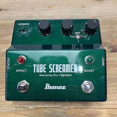 Ibanez Tube Screamer Overdrive Pro Deluxe Electric Guitar Effects TS808DX Used • $102