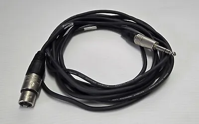 Mogami 2552 Neutrik XLR Female To 1/4  TRS Audio Cable Snake 13ft • $9.99