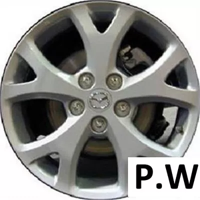 17in Wheel For Mazda 3 07-09 Silver Reconditioned Alloy Rim W/o Center Cap • $169.49