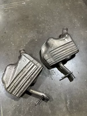 Mercedes W222 S63 S65 Amg Rear Exhaust Muffler Baffle Tail Pipe Set Oem • $600