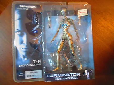 Terminator 3 Rise Of The Machines T-X Endoskeleton New (McFarlane Toys 2003) • $35.99