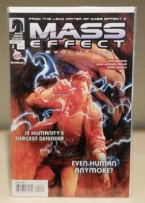 Mass Effect: Evolution #2 EA Bioware W/Sleeve & Board NM • $10.95