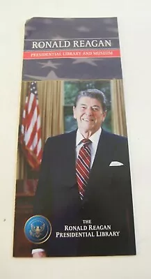 Ronald Reagan Presidential Library And Museum Vintage Pamphlet Paper • $9.38