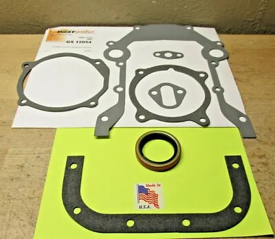 1954-1964 Ford Mercury 239 256 272 292 312 V8 Timing Cover Gasket Set Best Usa • $24.99