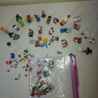 7 Oz Bag Mega Bloks Assortment Of Ppl Vehicles And Bldg Pieces Pre-Owned • $5.97