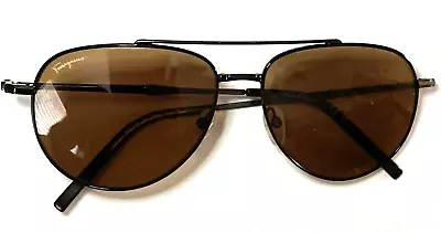 Salvatore Ferragamo Aviator Sunglasses SF226SM Tortoise/Gold • $49.95