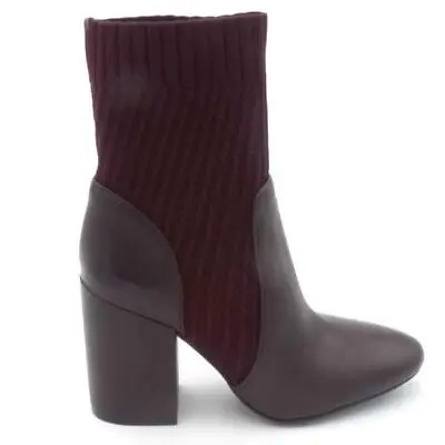 Vince Camuto Leather/Textile Ankle Boots Diandra Vamp • $35.99