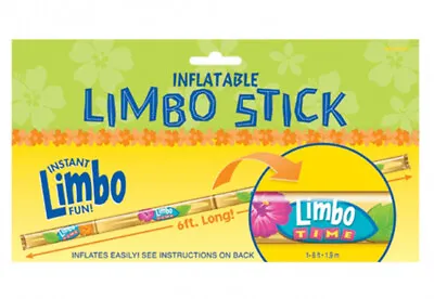 Inflatable Limbo Stick Hawaiian Pool Beach Party Stag Hen Fun Party Game 6 Foot • £3.50